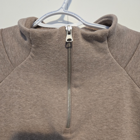 MTA Sport Women's Half-Zip Sweatshirt -‎ Brown - Picture 5 of 8